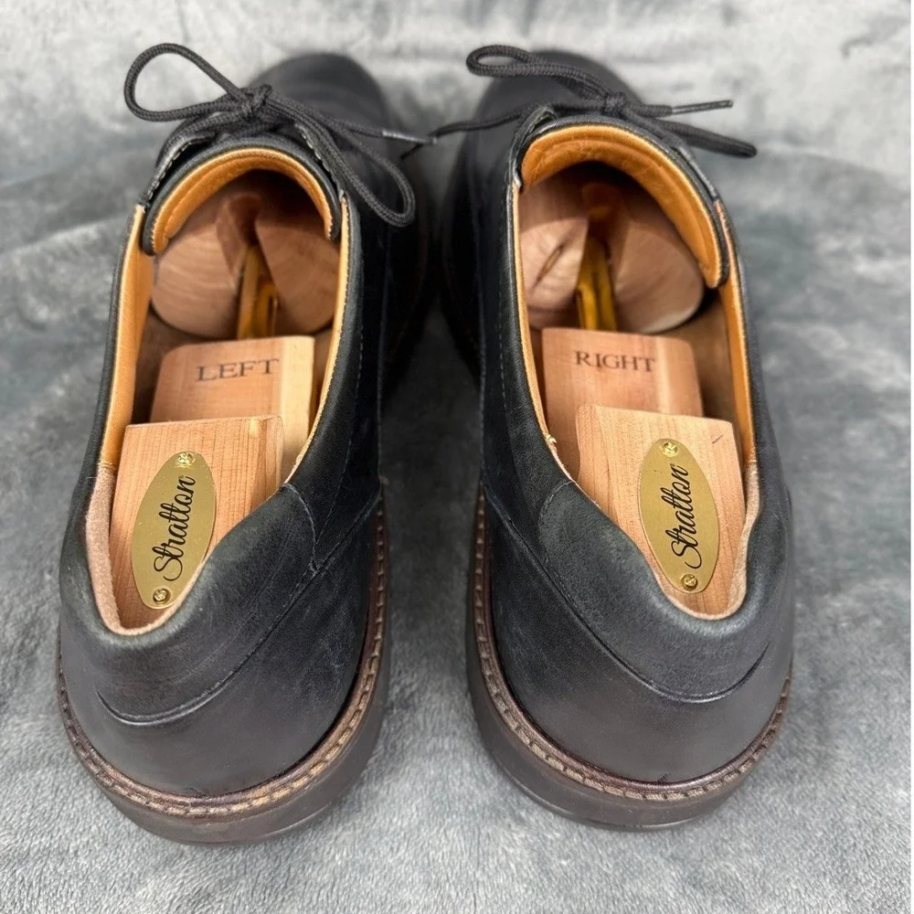 Leather Dress Shoes Mens Oxford Lace Up Black Classic Casual‎ Work